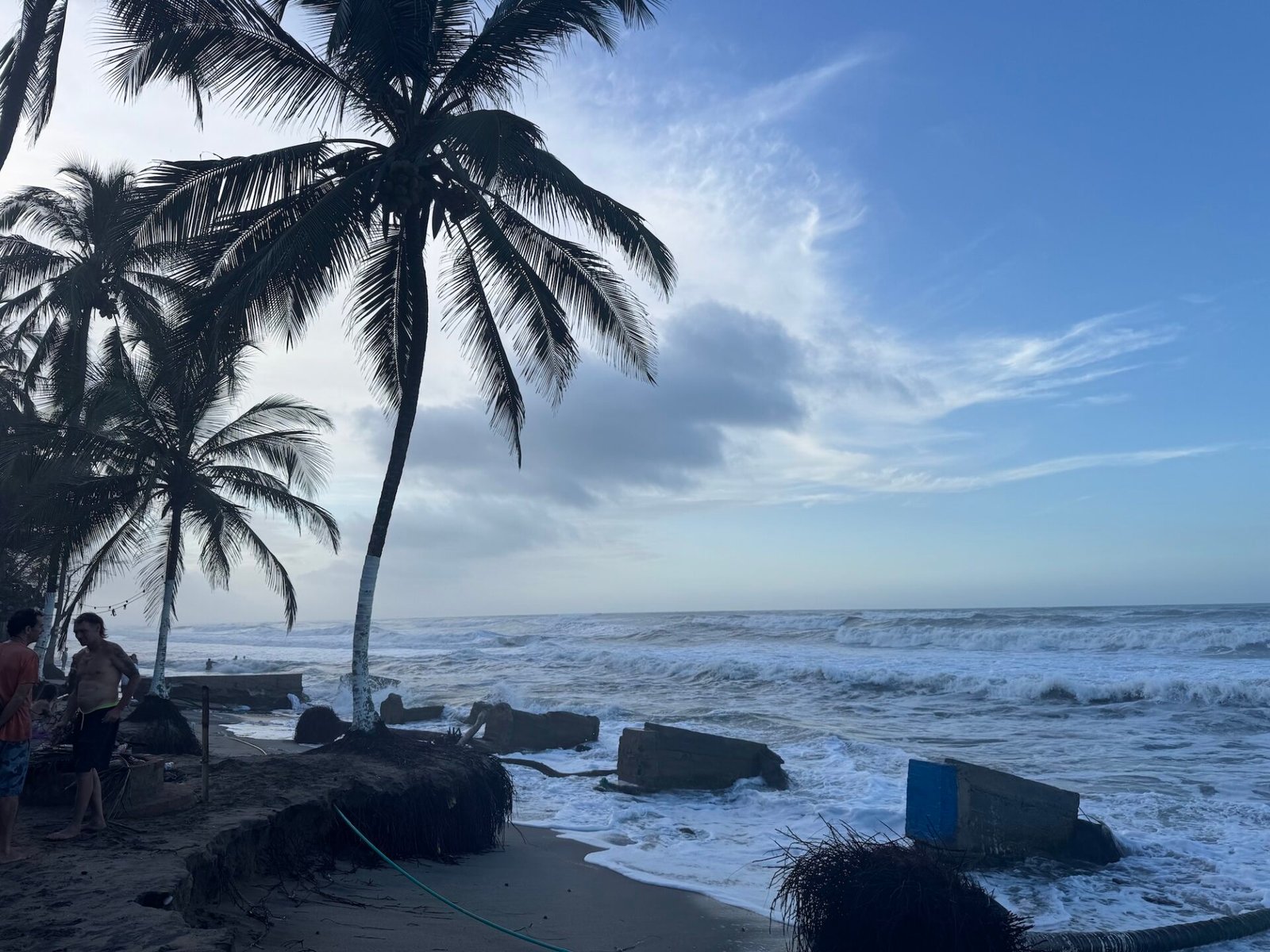 Sunset in Palomino, Colombia