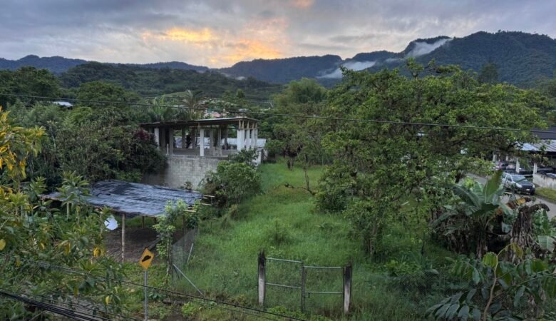 Sunset in Ecuador