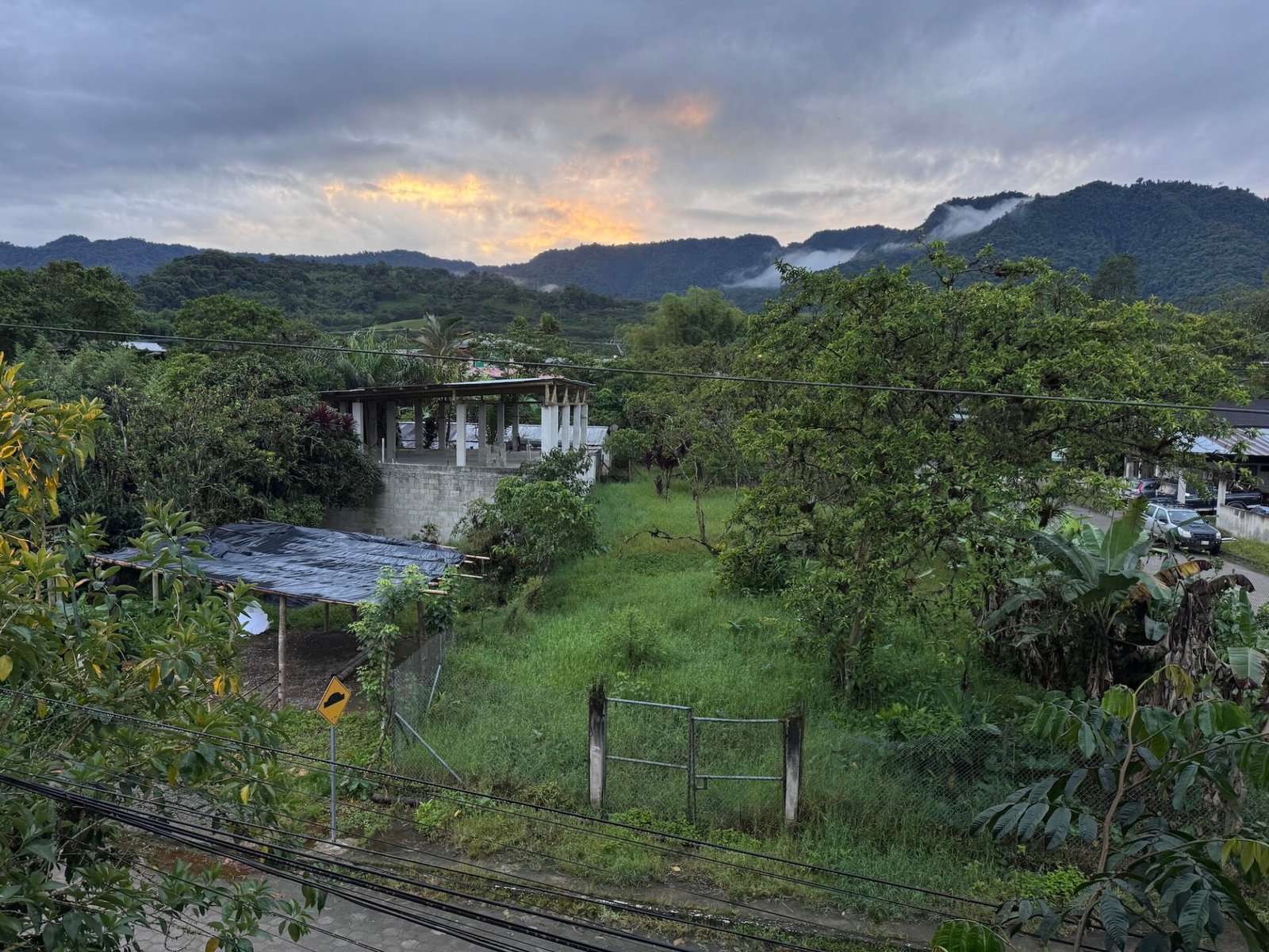 Sunset in Ecuador
