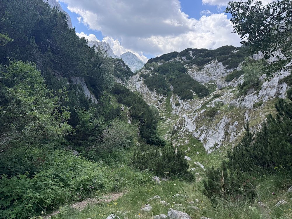 Trail to the Ice Cave at Durmitor National Park
