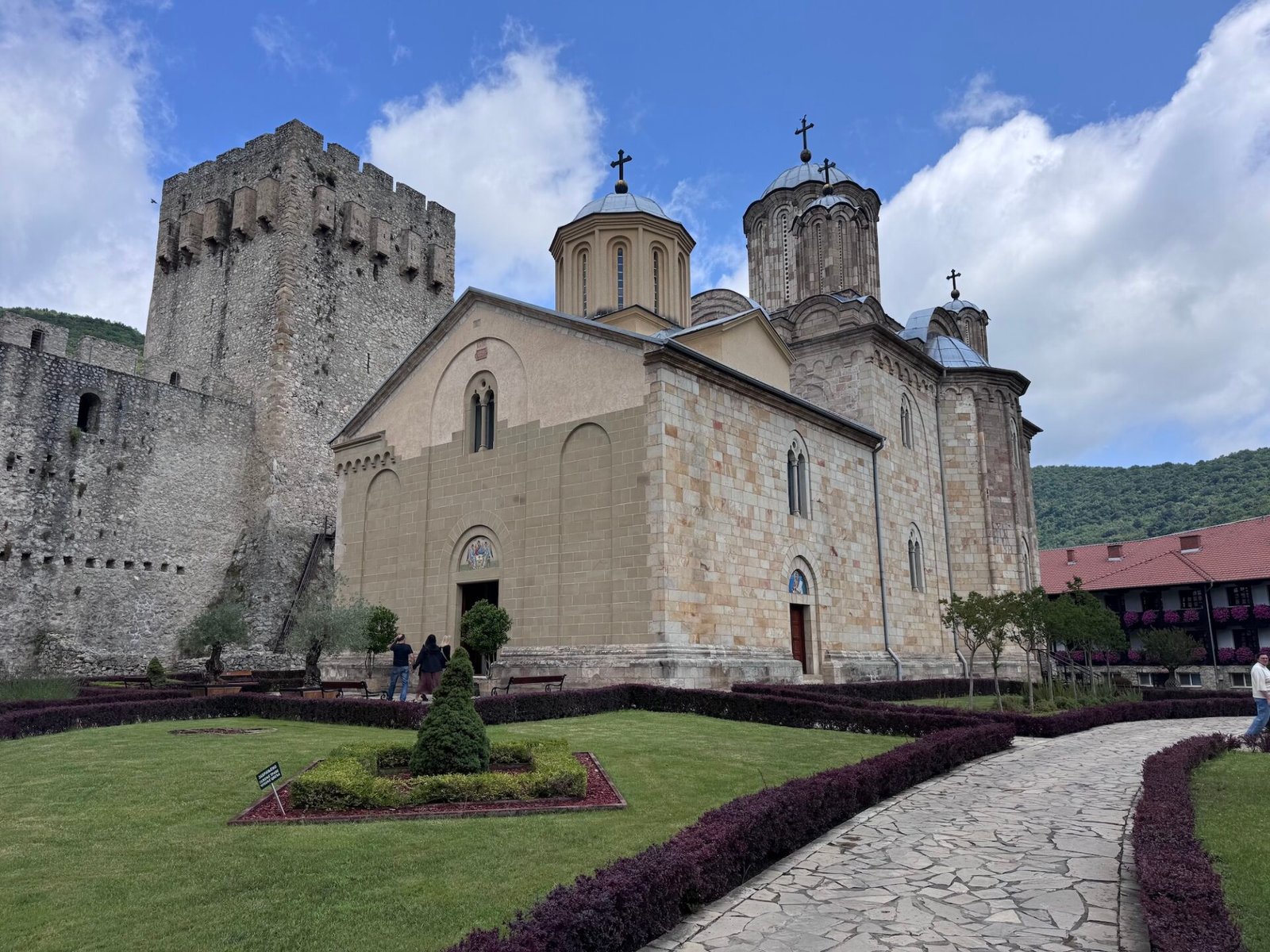 Manasija Monastery in Serbia
