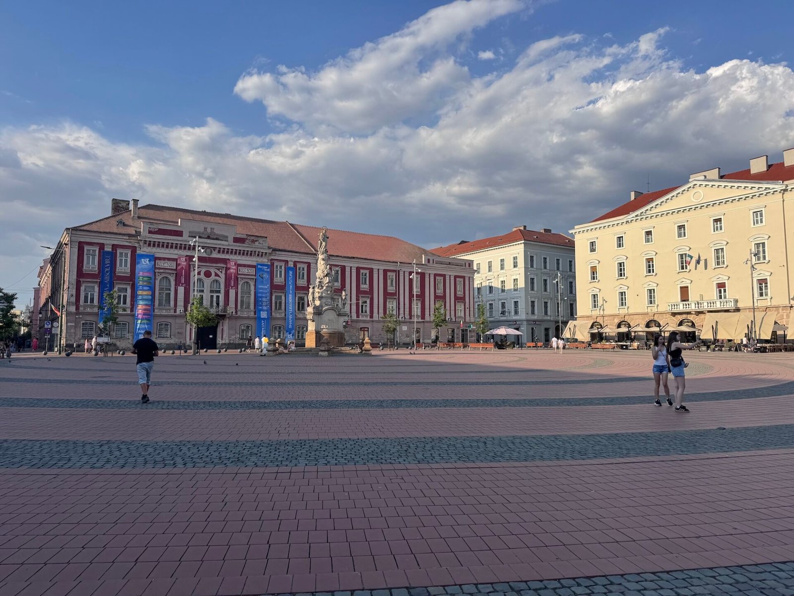 Liberty Square in Timişoara, Romania