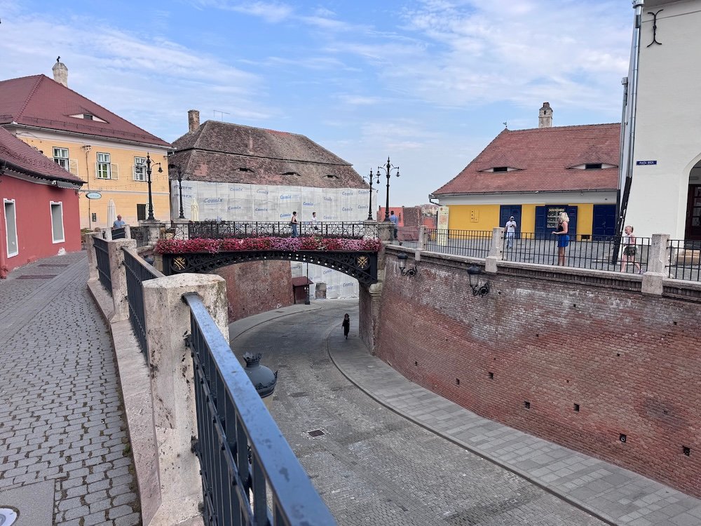 Bridge of Lies in Sibiu, Romania