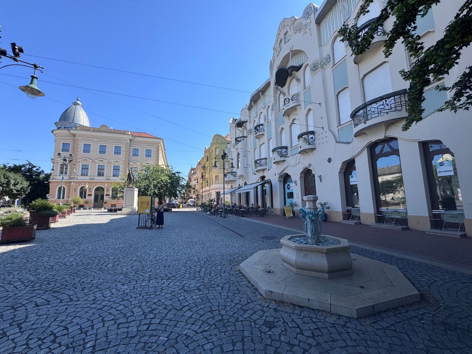 Square in Szeged, Hungary