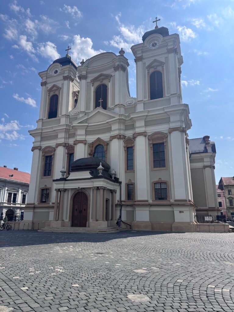 Catholic Cathedral in Timisoara, Romania