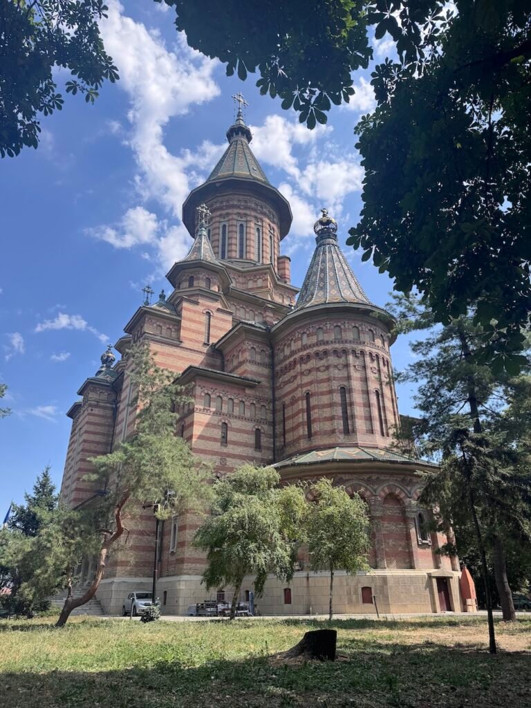 Romanian Orthodox Cathedral in Timisoara, Romania