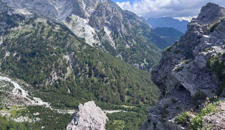 Valbona Pass on the Valbona to Theth Hike