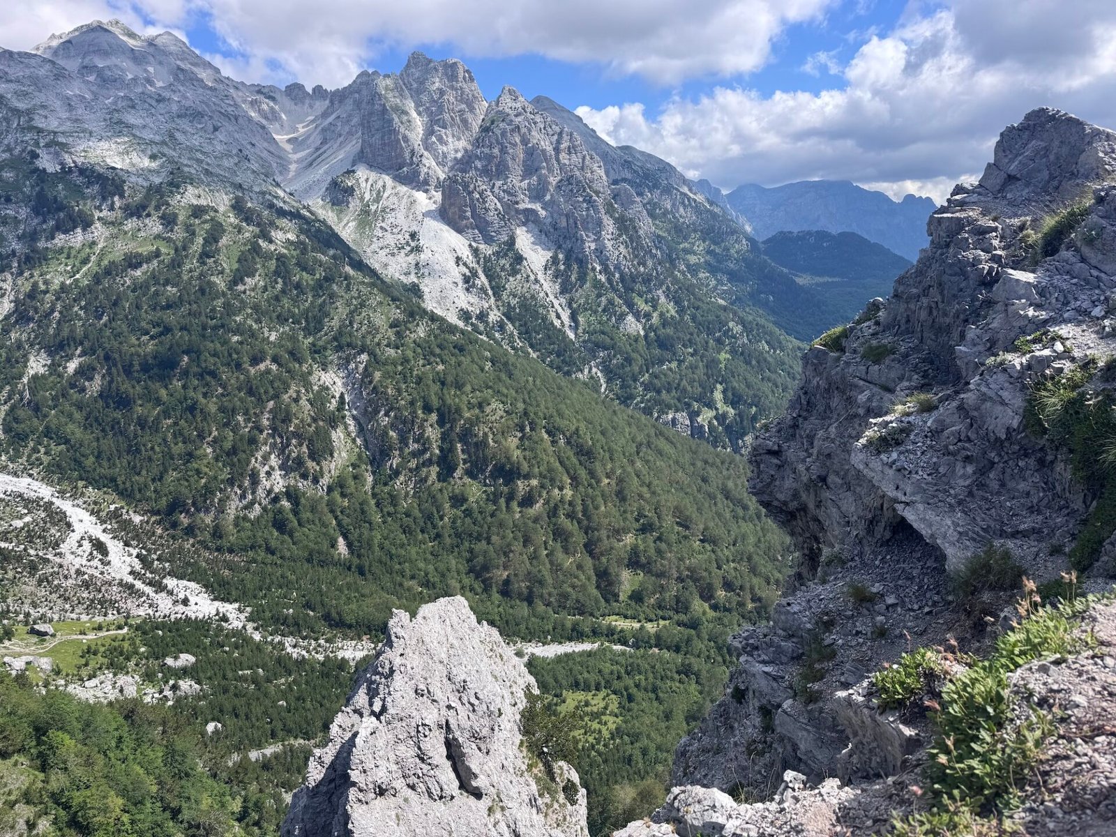 Valbona Pass on the Valbona to Theth Hike