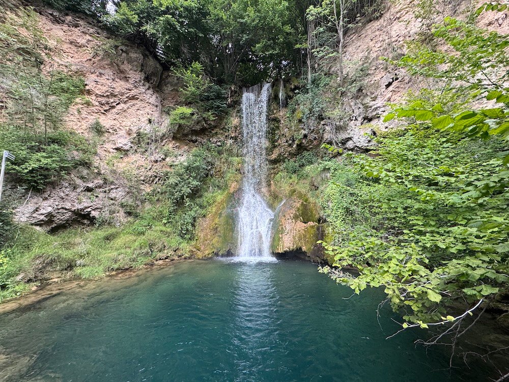 Veliko Waterfall in Serbia