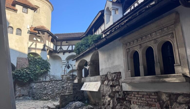 Courtyard of Bran Castle