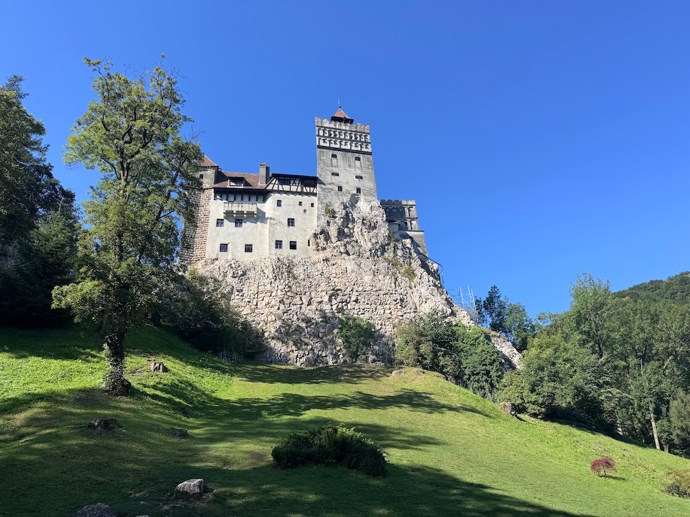 Exterior of Bran Castle