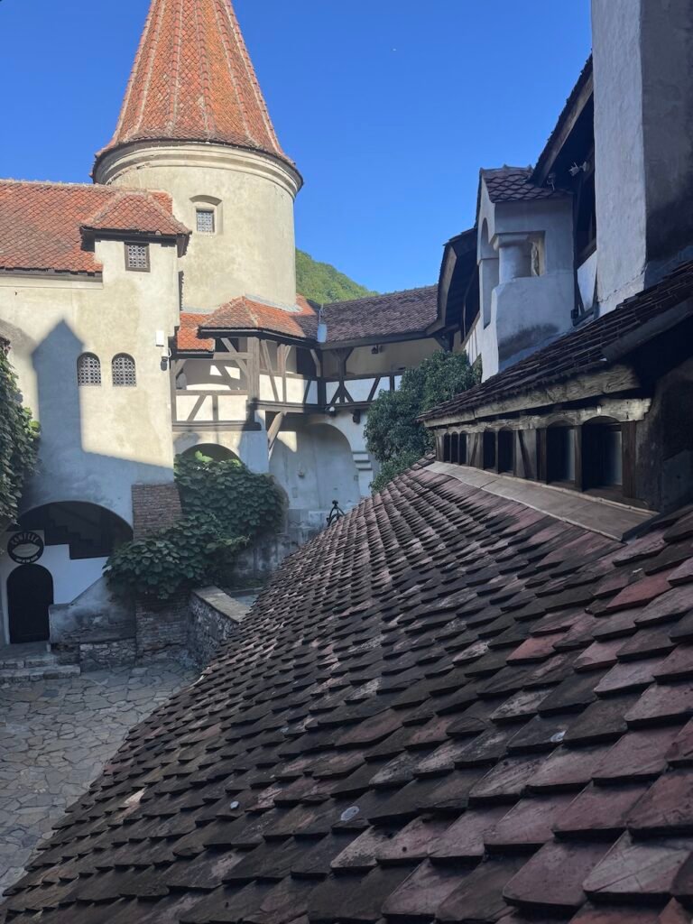 Courtyard of Bran Castle