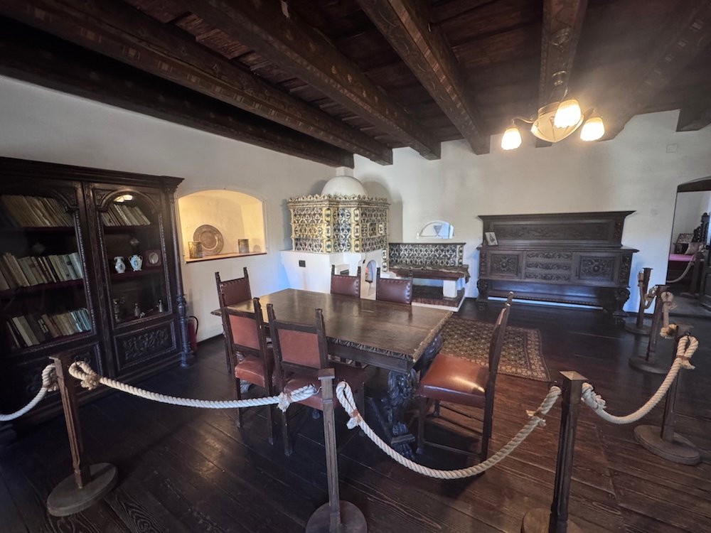 A room inside Bran Castle