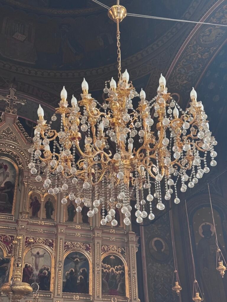 Inside Dormition of the Mother of God Church