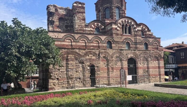 Historic church in Nessebar, Bulgaria