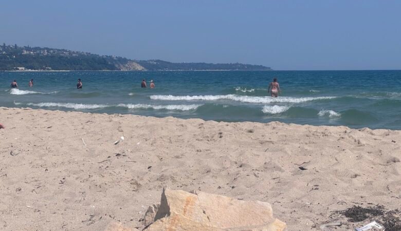 Beach in Varna, Bulgaria
