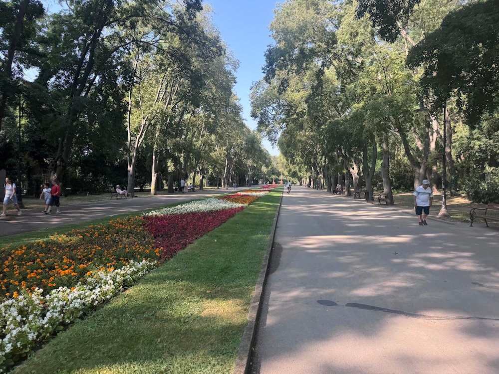 Park in Varna, Bulgaria