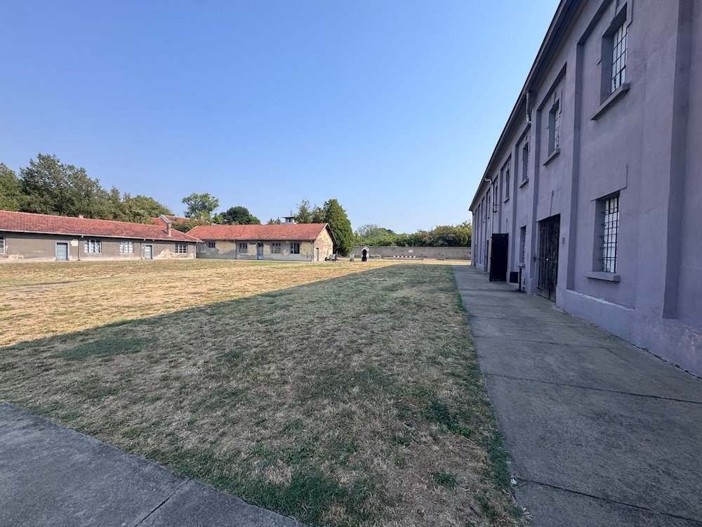 Courtyard at Crveni Krst Concentration Camp