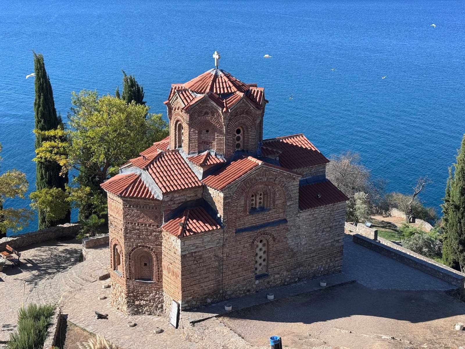 St. John at Kaneo Church in Ohrid, North Macedonia