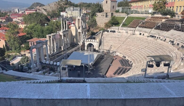Ancient Theater in Plovdiv, Bulgaria
