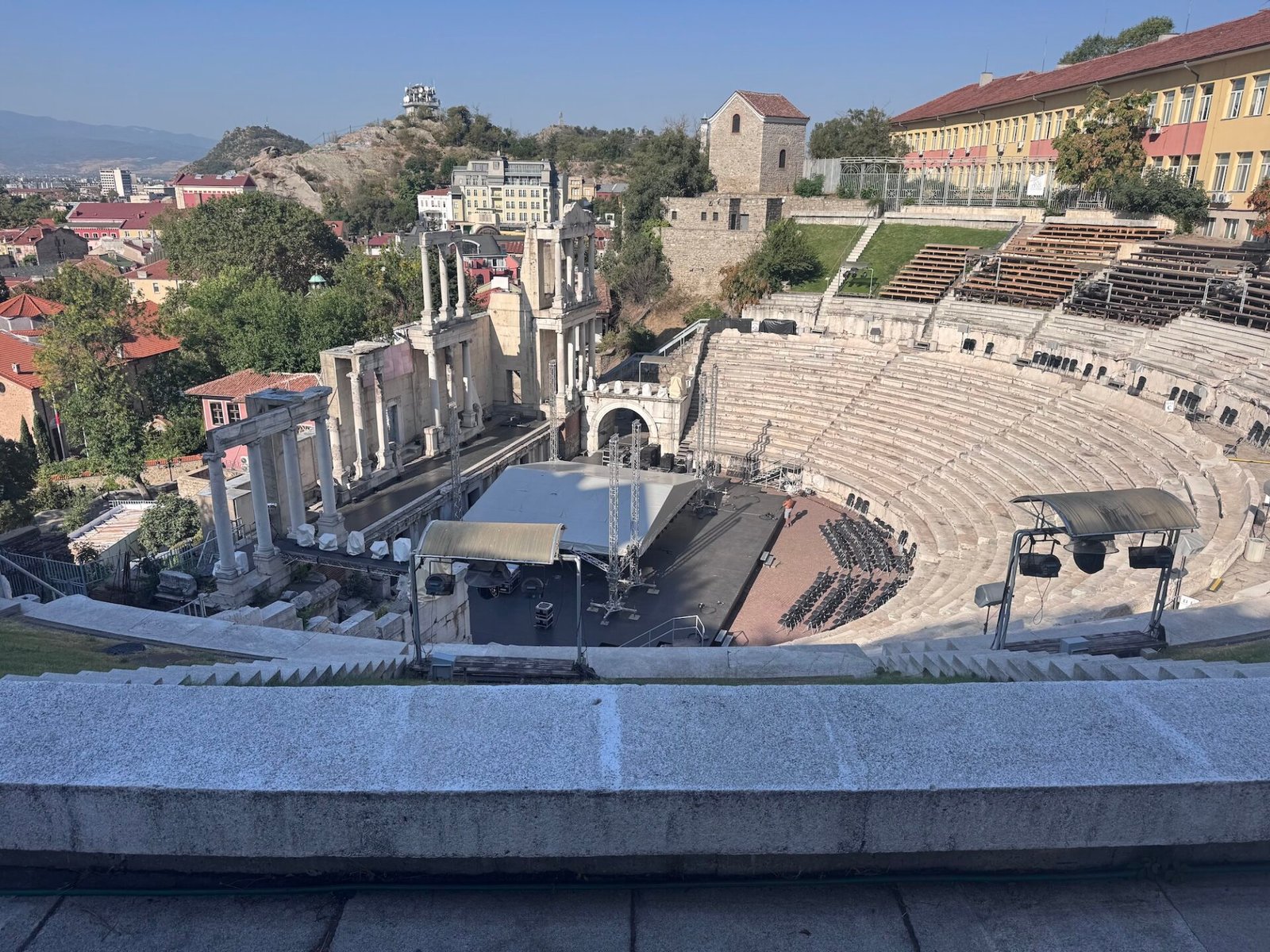 Ancient Theater in Plovdiv, Bulgaria