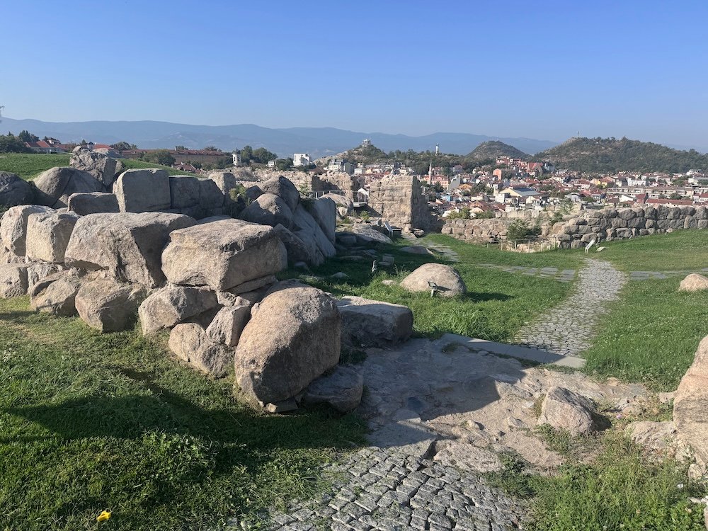 Pǔldin Fortress in Plovdiv, Bulgaria