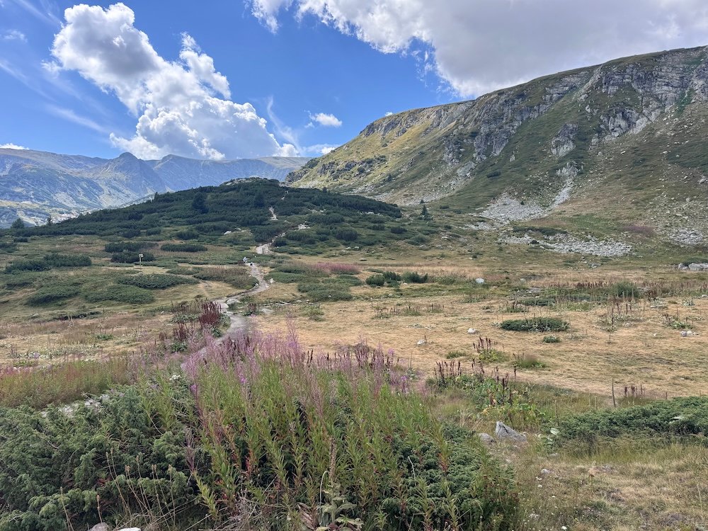 Mountains at the Rila Lakes