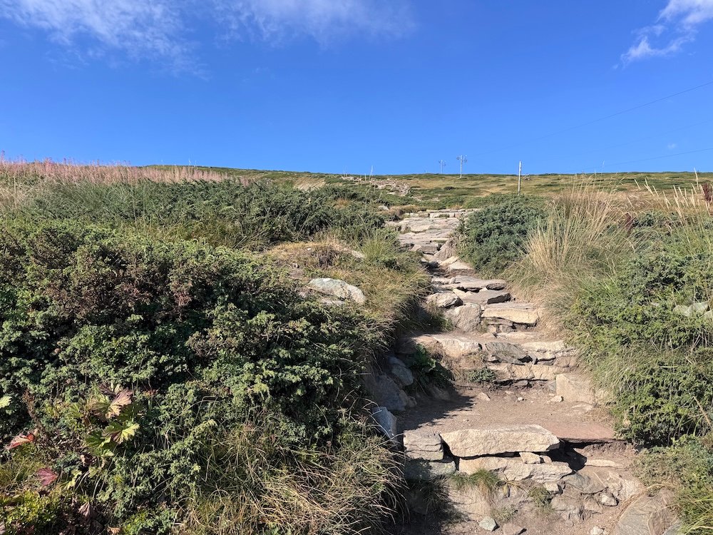 Hiking Path at the Rila Lakes