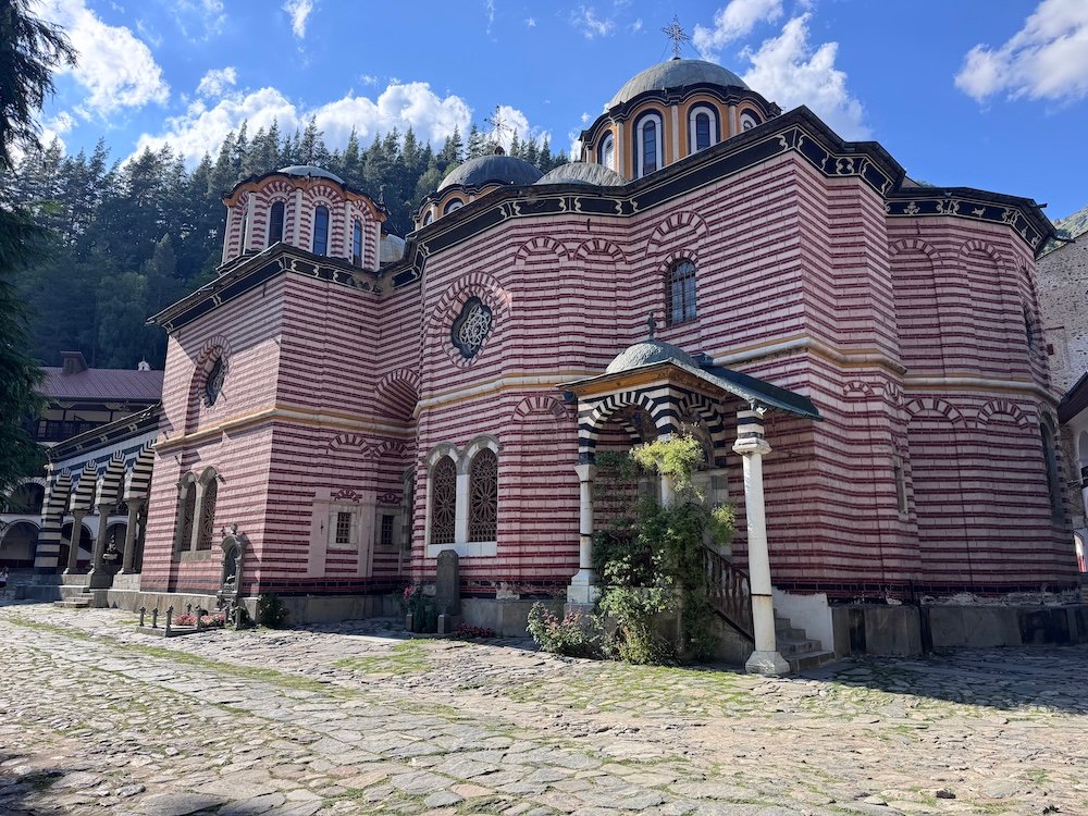 Back of the Rila Monastery
