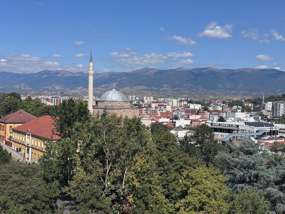 View of Skopje from the Skopje Fortress